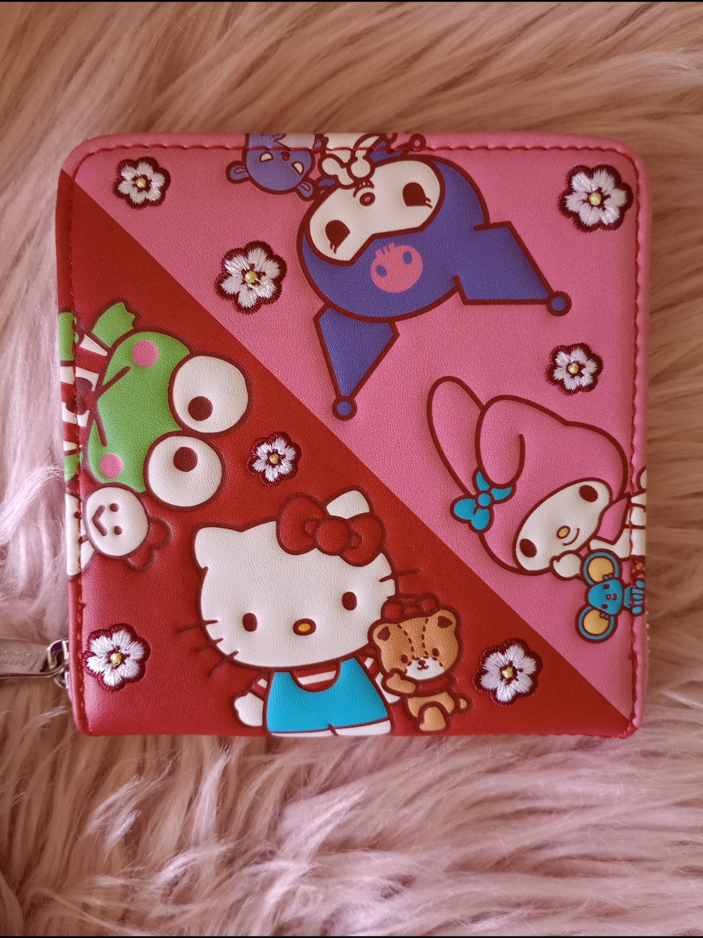 Sanrio Hello Kitty & Friends Color Block Mini Backpack & Wallet - Picture 12 of 13